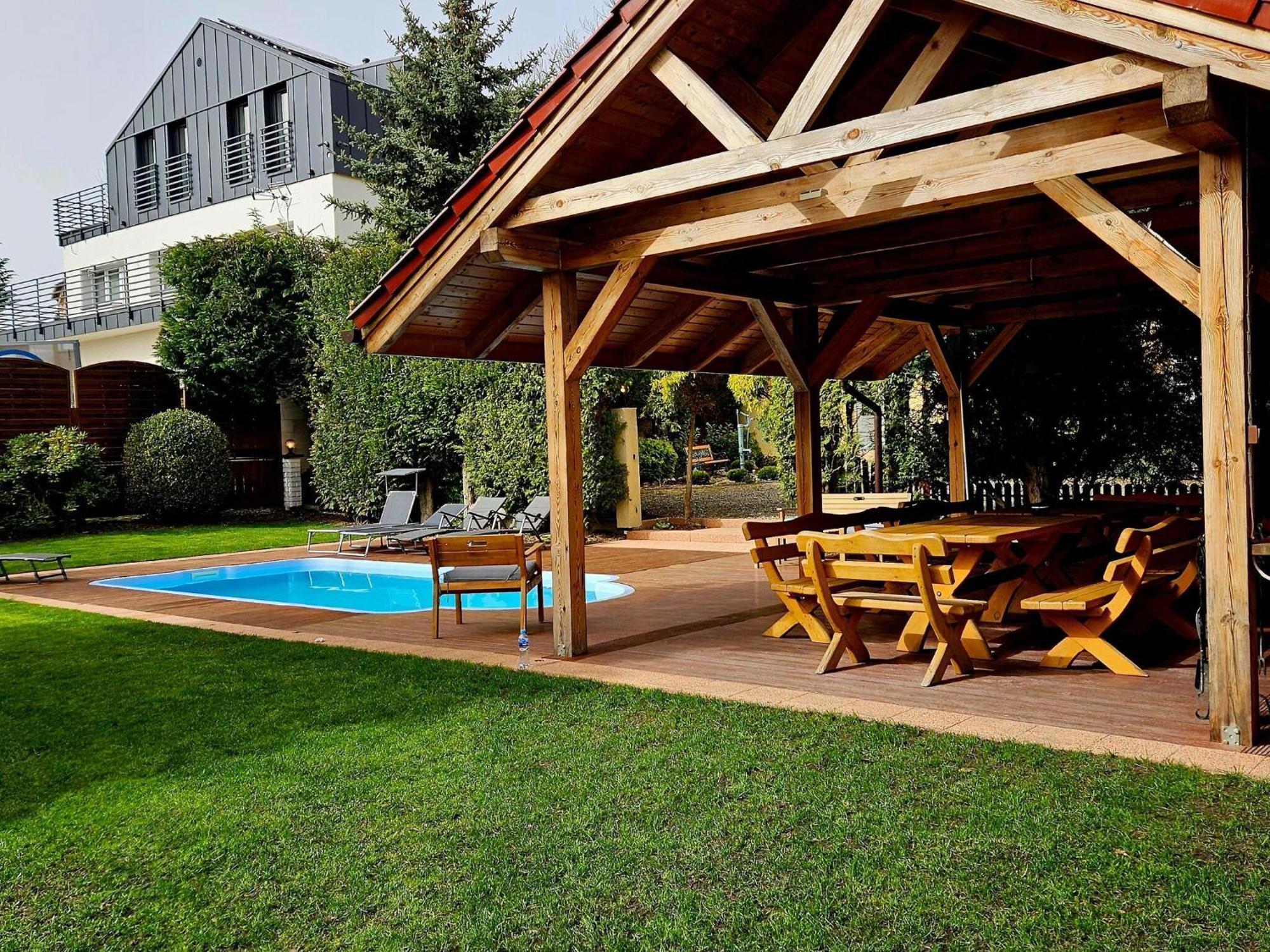 Holiday Home In Kolczewo With The Private Pool 220 Qm Kültér fotó