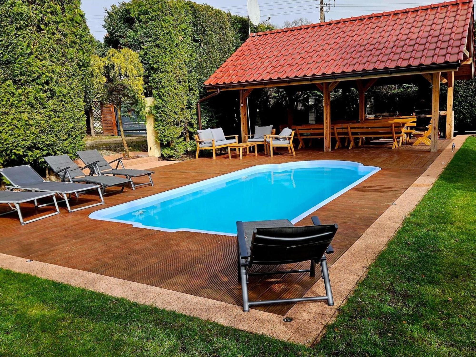 Holiday Home In Kolczewo With The Private Pool 220 Qm Kültér fotó